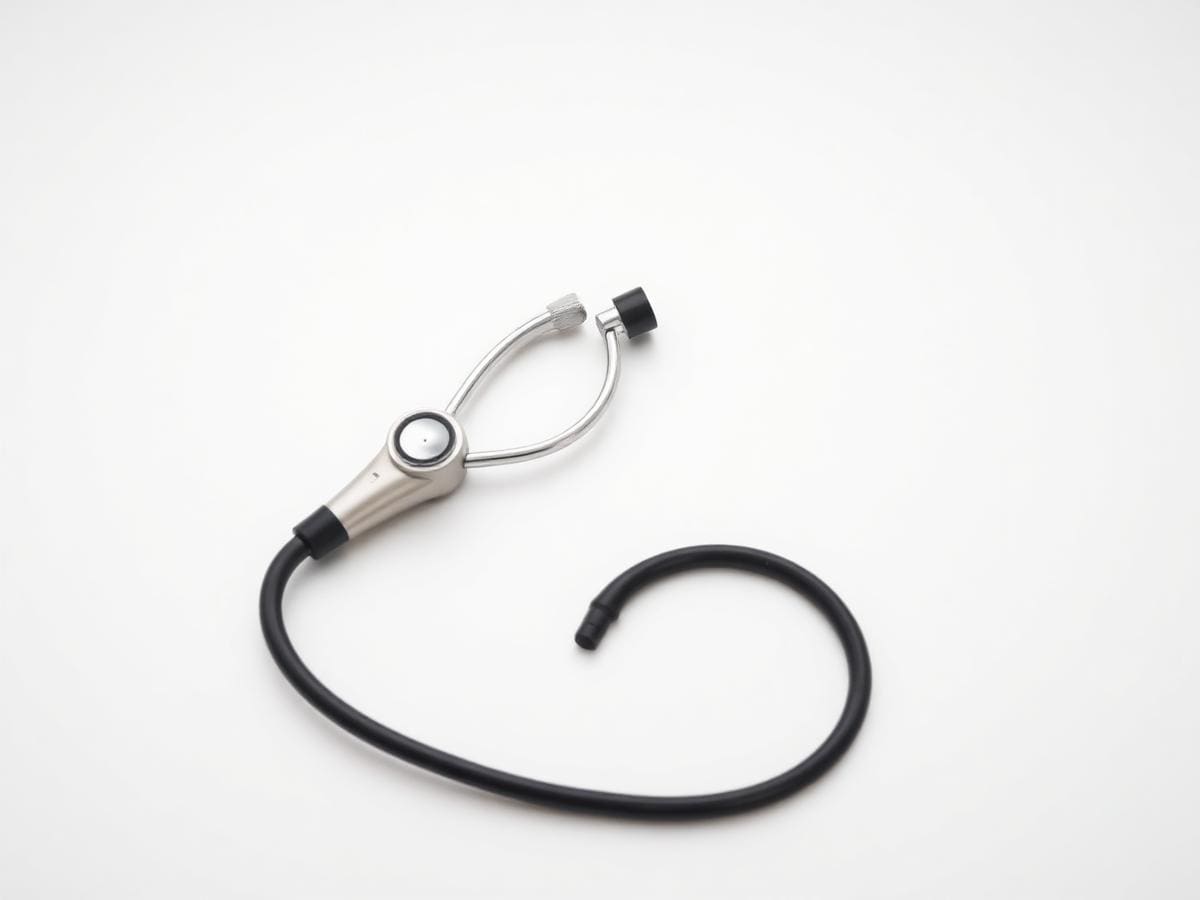 Pharmacist preparing an ear care consultation